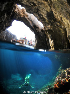 Grotta delle rondinelle by Marco Caraceni 